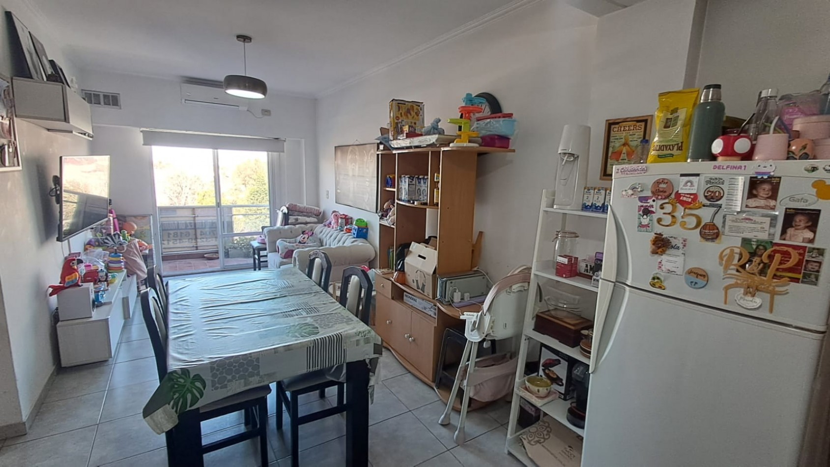 DEPARTAMENTO 3 AMB AL FRENTE CON BALCON CENTRICO. REF.858