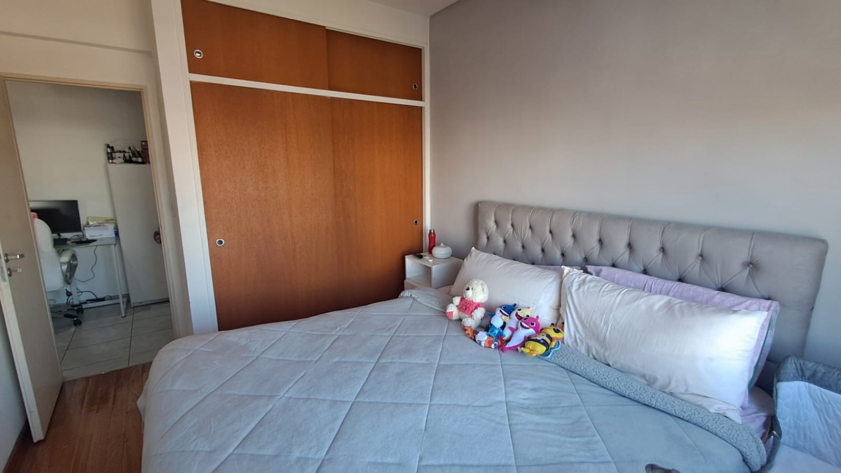 DEPARTAMENTO 3 AMB AL FRENTE CON BALCON CENTRICO. REF.858