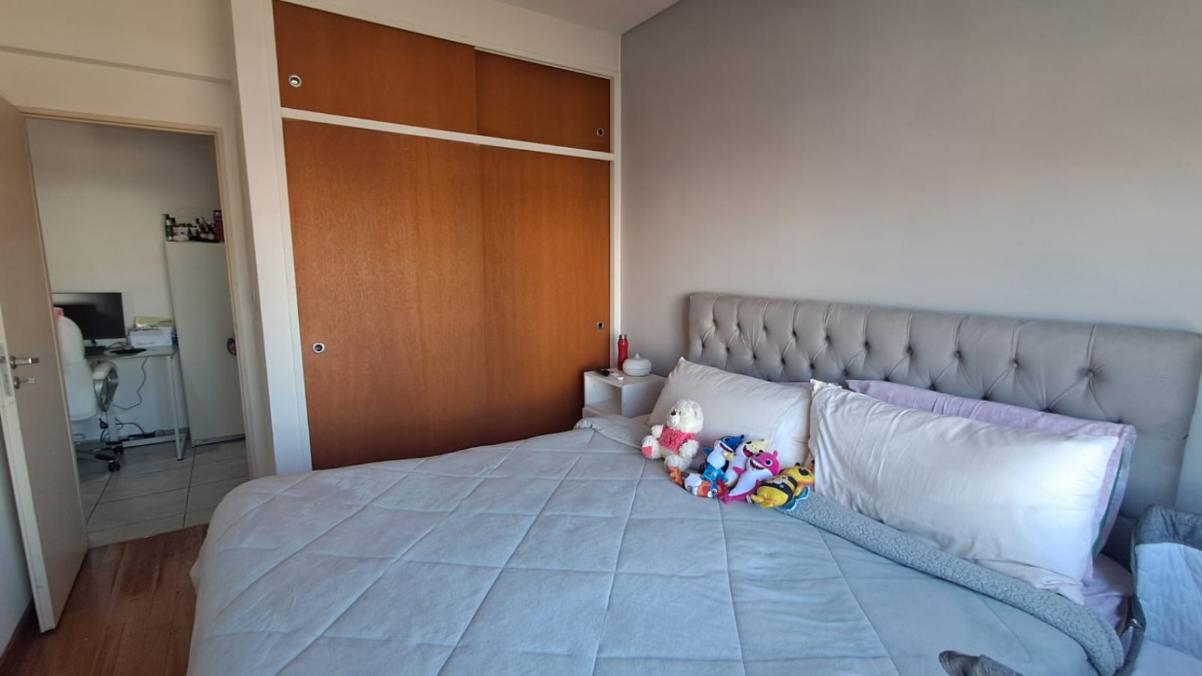 DEPARTAMENTO 3 AMB AL FRENTE CON BALCON CENTRICO. REF.858