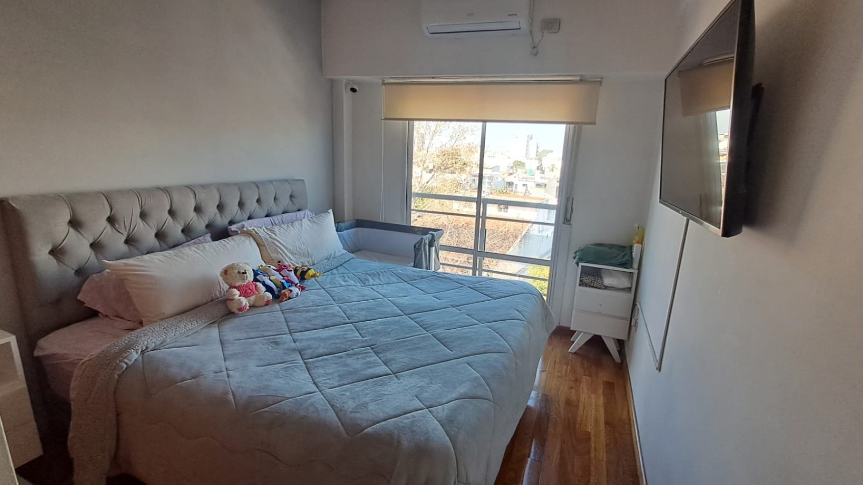 DEPARTAMENTO 3 AMB AL FRENTE CON BALCON CENTRICO. REF.858