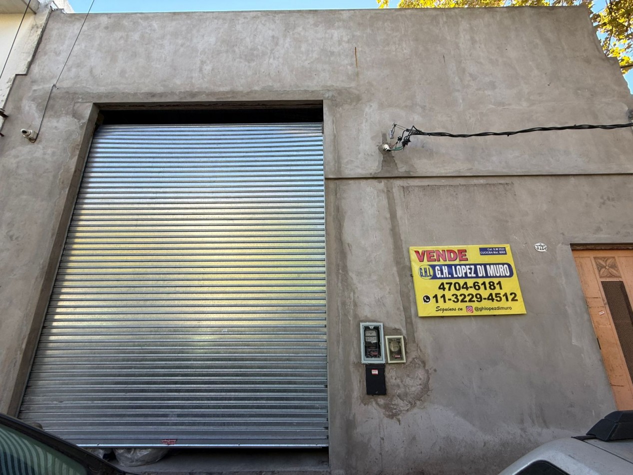 GALPON CON OFICINA + DEPOSITO CON 5 OFICINAS + 2 COCINAS Y 3 BAÑOS REF. 906